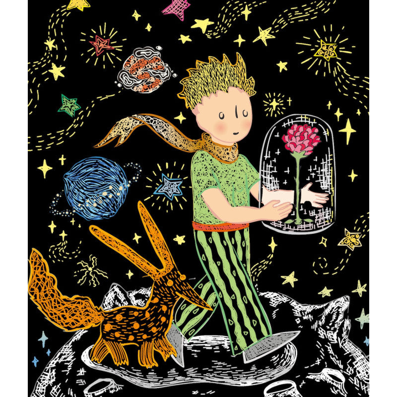 Avenir Scratch Art Book - The Little Prince