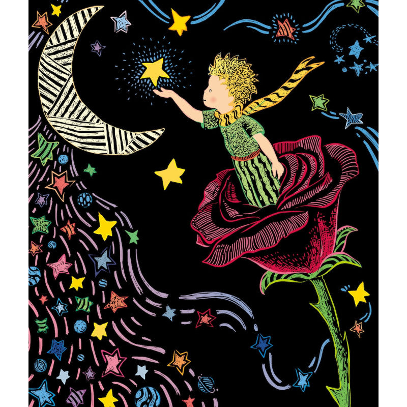 Avenir Scratch Art Book - The Little Prince