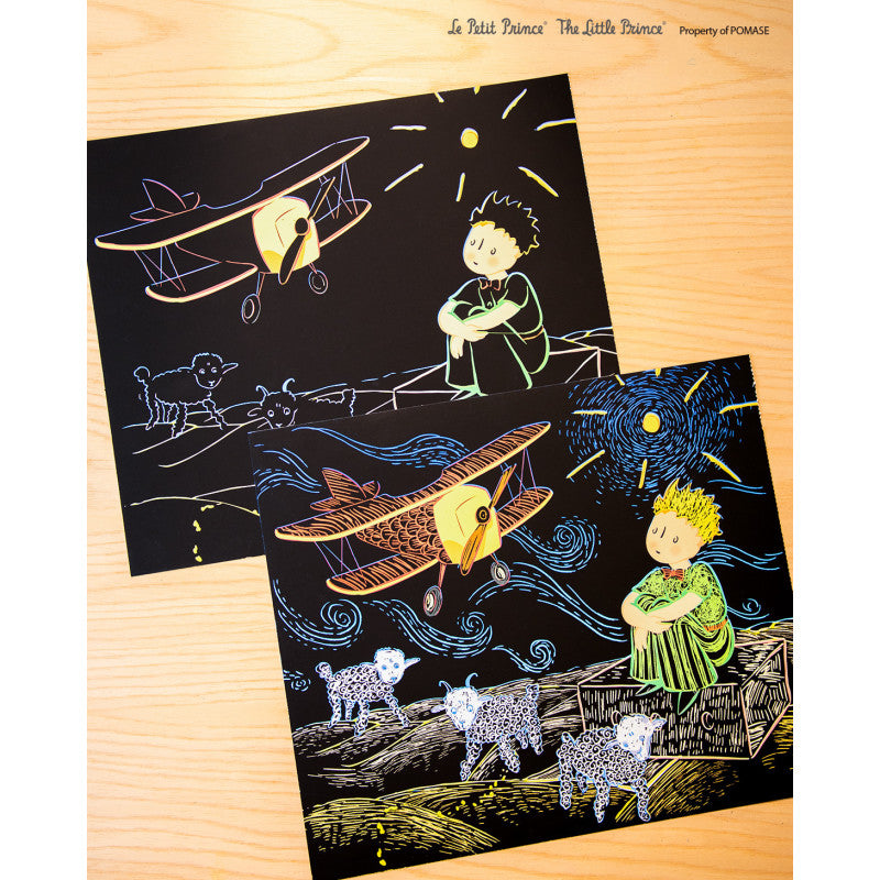 Avenir Scratch Art Book - The Little Prince