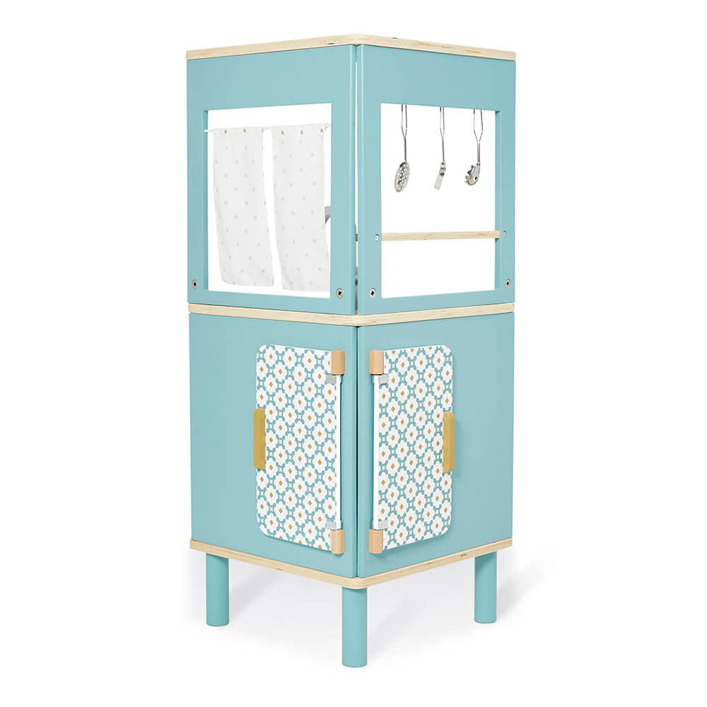Janod Triangular Kitchen in blue