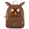 Mochila infantil Trixie com formato de coruja e pormenores em algodão reciclado
