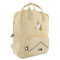 Mochila infantil escolar grande unicórnio Trixie rosa com pormenores refletores
