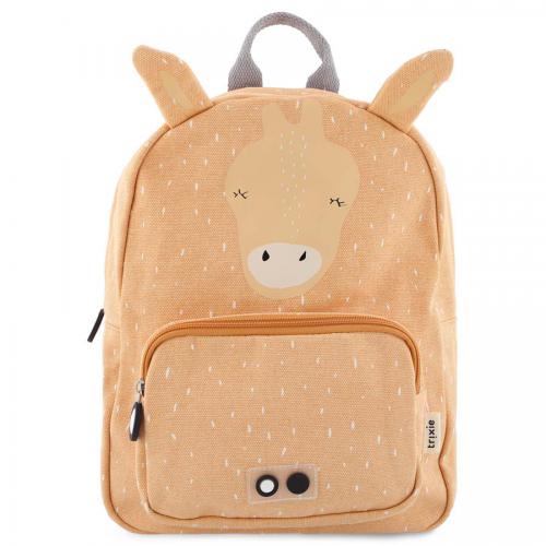 Mochila infantil Trixie Mr. Giraffe em tom laranja para criancas