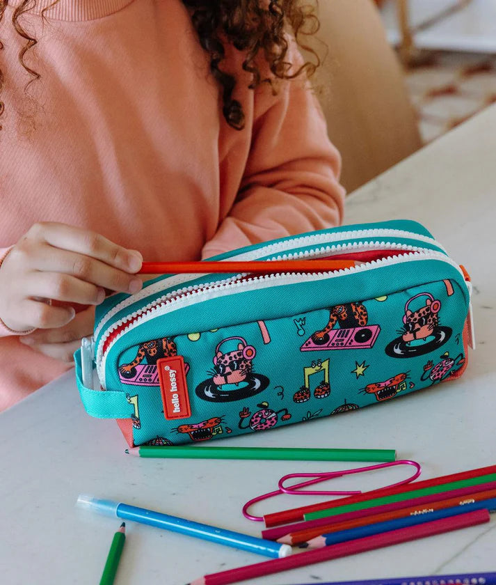 HELLO HOSSY Disco Roar Pencil Case