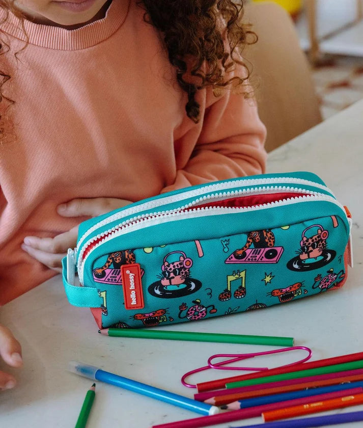 HELLO HOSSY Disco Roar Pencil Case