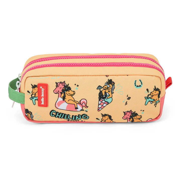 HELLO HOSSY Unicorn Pencil Case