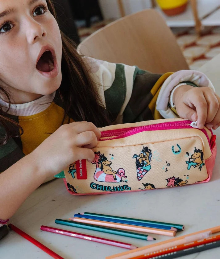 HELLO HOSSY Unicorn Pencil Case