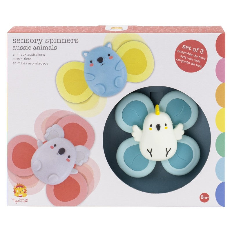 Tiger Tribe SENSORY SPINNERS - AUSSIE ANIMALS
