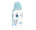 Garrafa infantil Tutete Pandas in Space em Tritan com palhinha de silicone de 500 ml