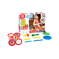 Conjunto de plasticina aromatizada Tutti Frutti com acessórios de pastelaria