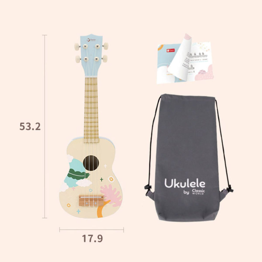 Classic World Ukelele Iris azul