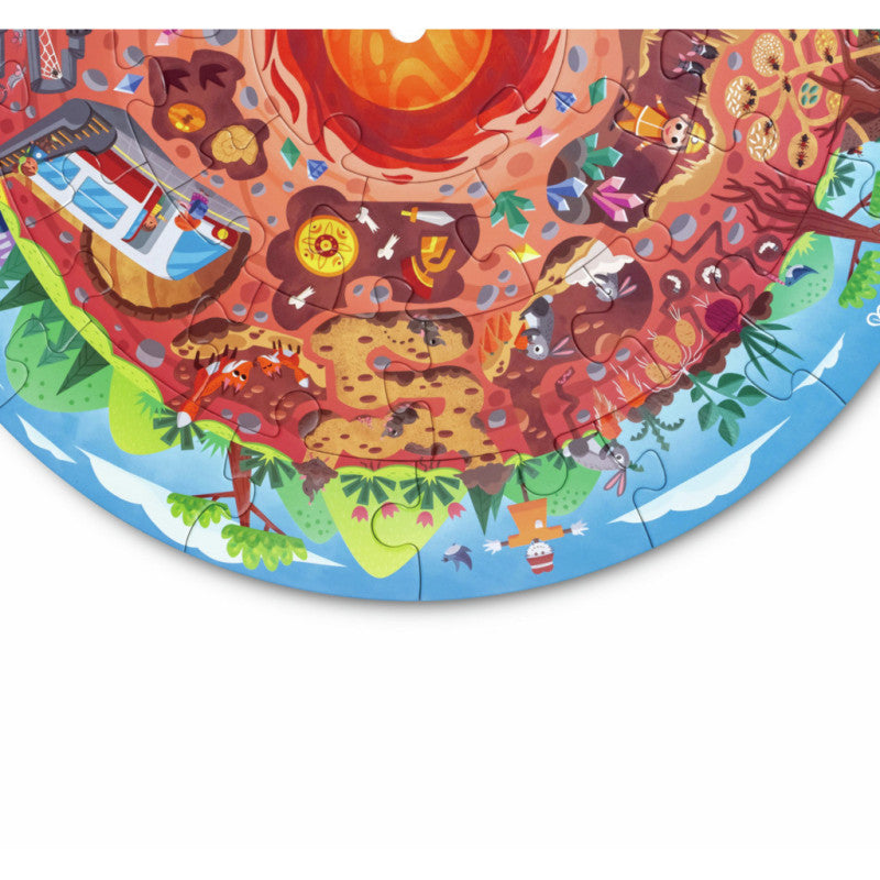 Hape Puzzle Redondo - Subsolo