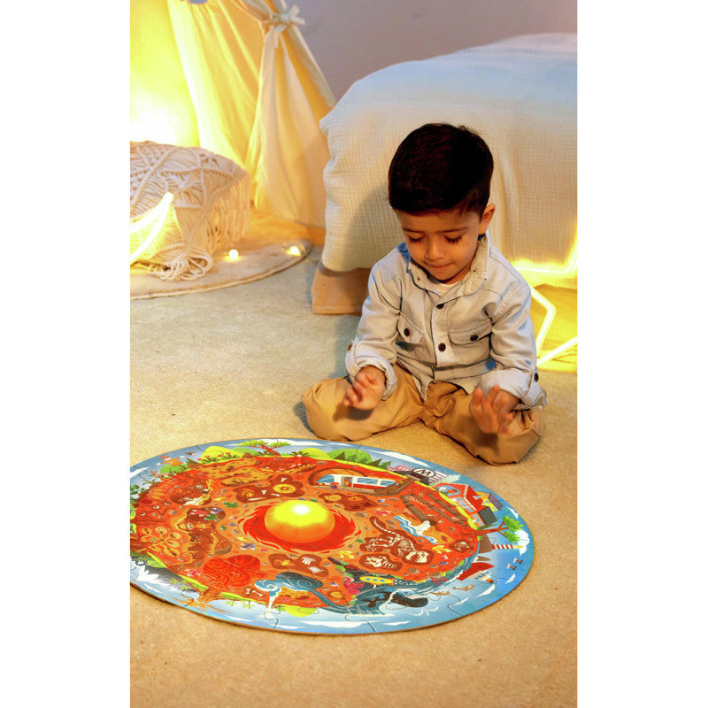 Hape Puzzle Redondo - Subsolo