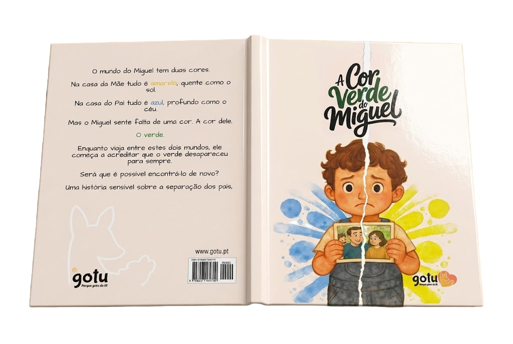 Gotu Livro - A cor verde do Miguel
