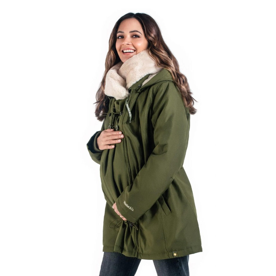 Wombat Babywearing Wallaby 2.0 Chaqueta verde bosque