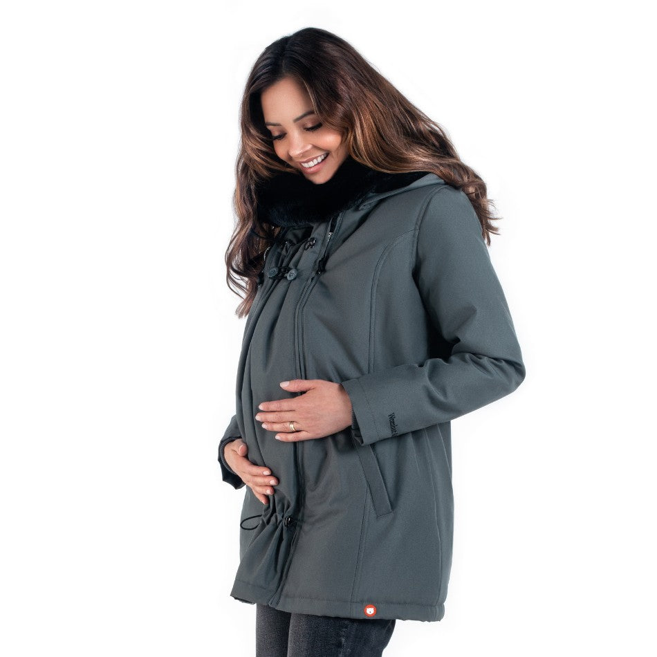 Wombat Babywearing Wallaby 2.0 Grey Jacket * on order