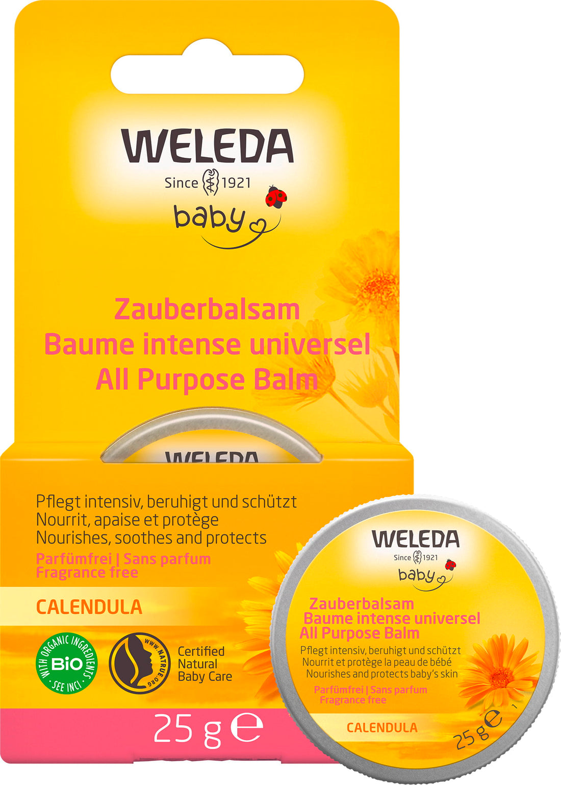 Weleda Bálsamo Bebé Caléndula Multiusos 25g 