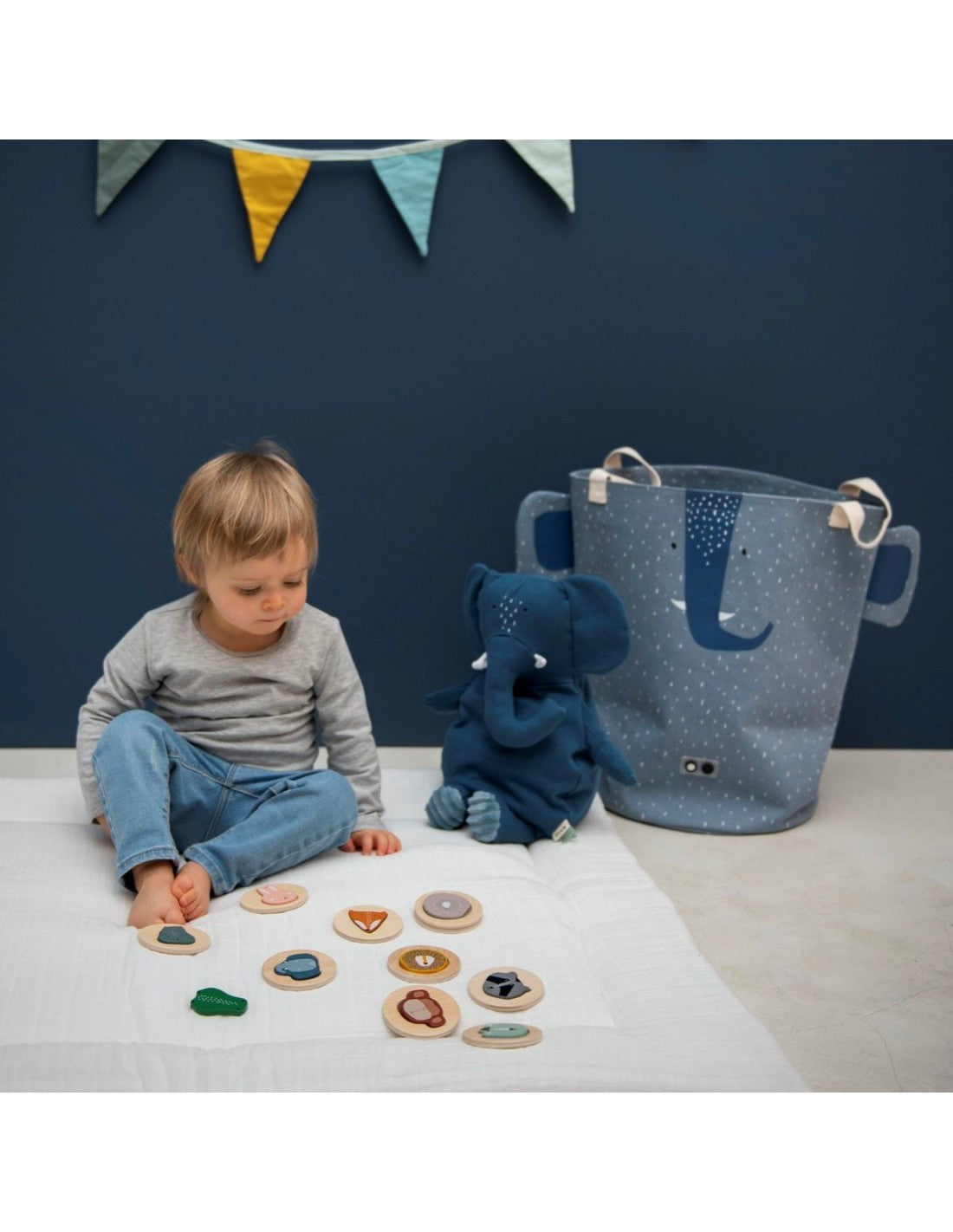 Trixie Jogo de associação em madeira