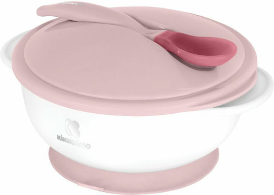 Kikkaboo Feeding Set with Suction Base and Heat-Sensitive Spoon