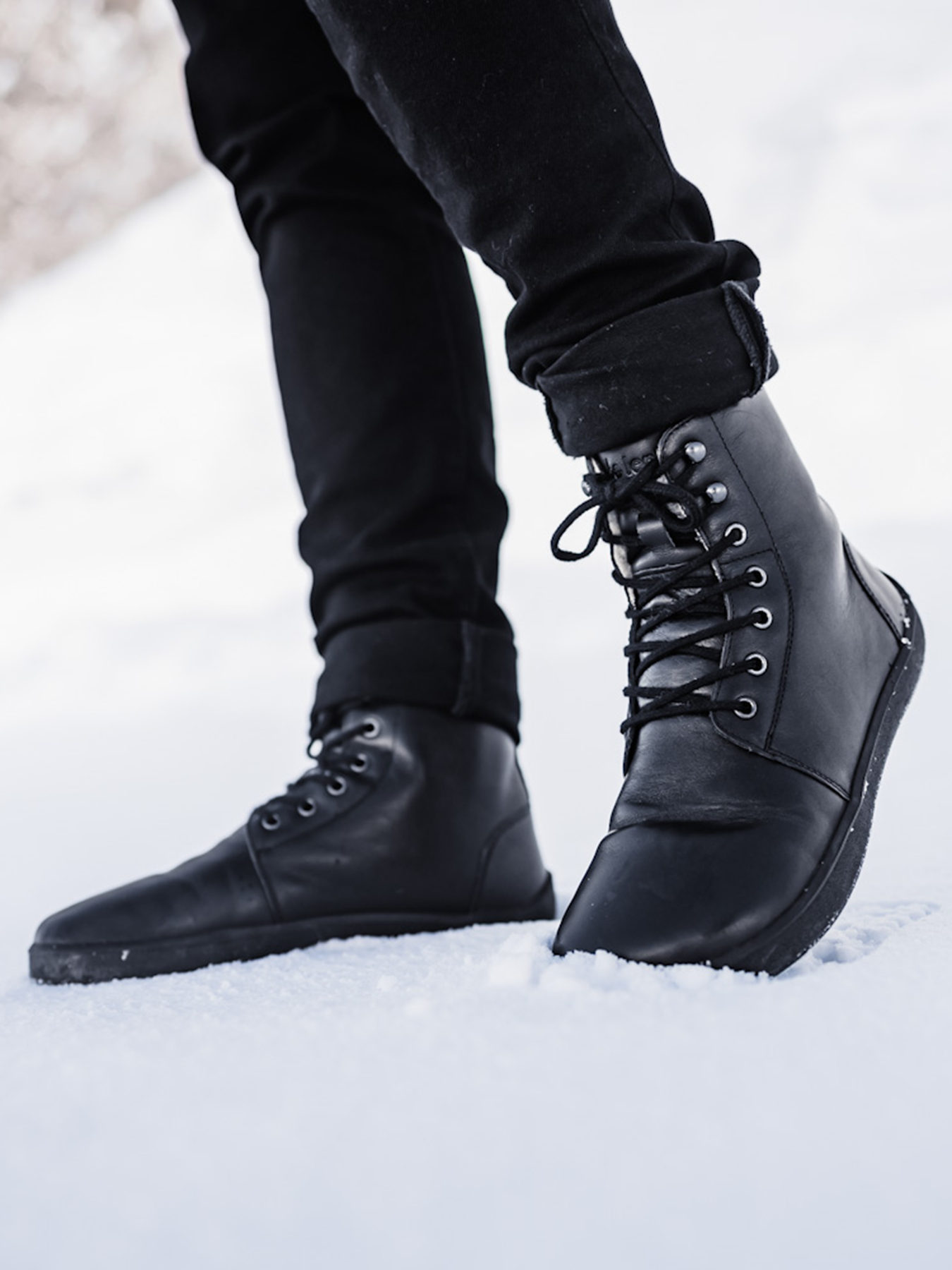 Be Lenka Winter 3.0 Preto - vista lateral