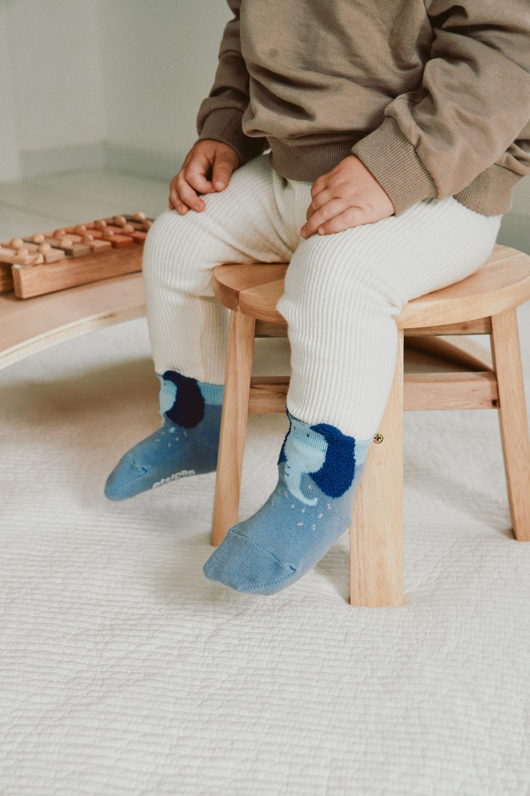 Attipas ATTISOCKS meias antiderrapante  animais 2 pares Tamanho M