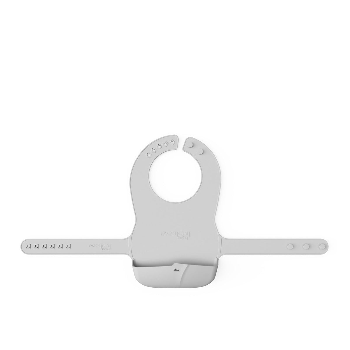 Everyday Baby - Babete Silicone CINZA