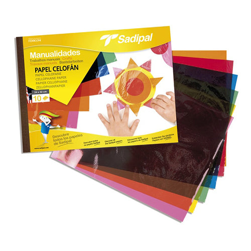 Sadipal papel celofane A4 10F