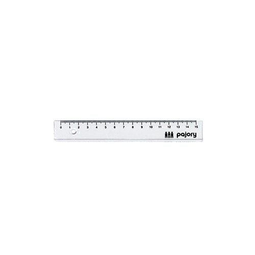 Pajory Plastic ruler 15cm