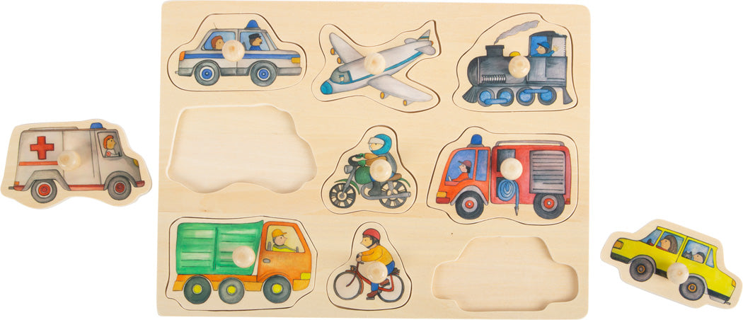 Small Foot - Puzzle de manijas de vehículos