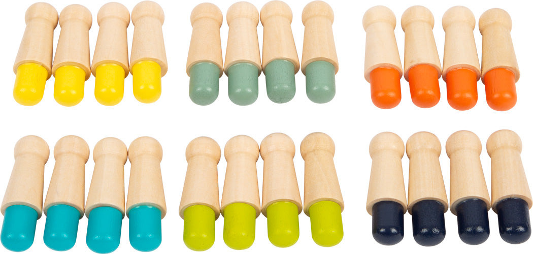 small foot - Memo de cores