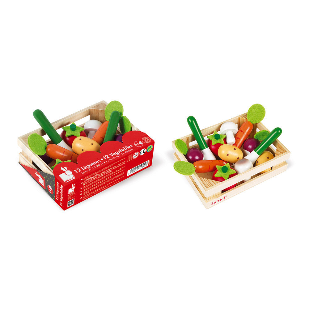 Caixa de 12 legumes