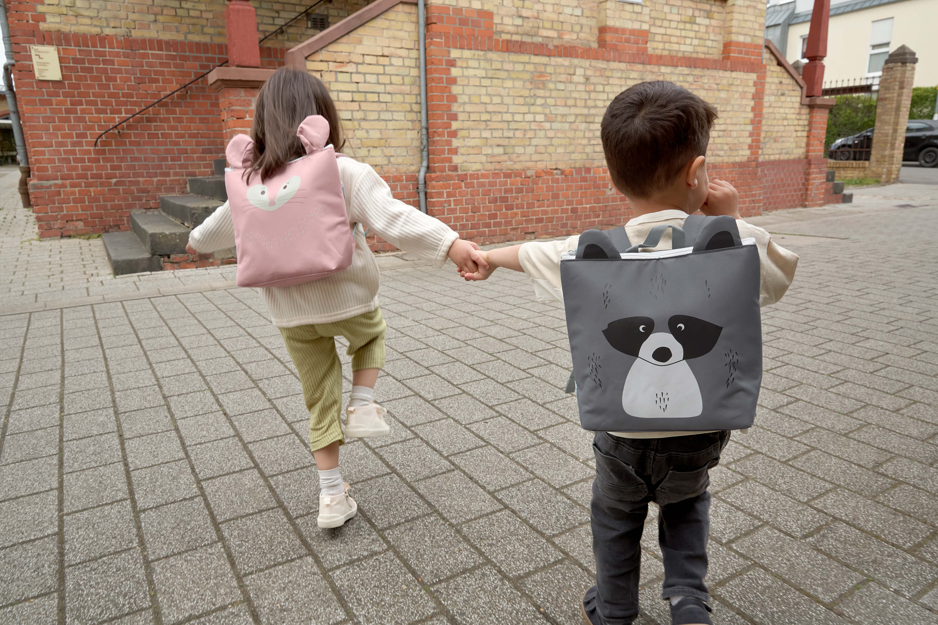 Lassig About Friends Raccoon Thermal Preschool Backpack