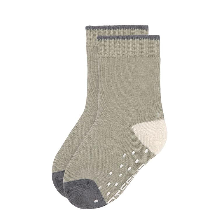 Lassig Meias antiderrapantes 2 pares Olive