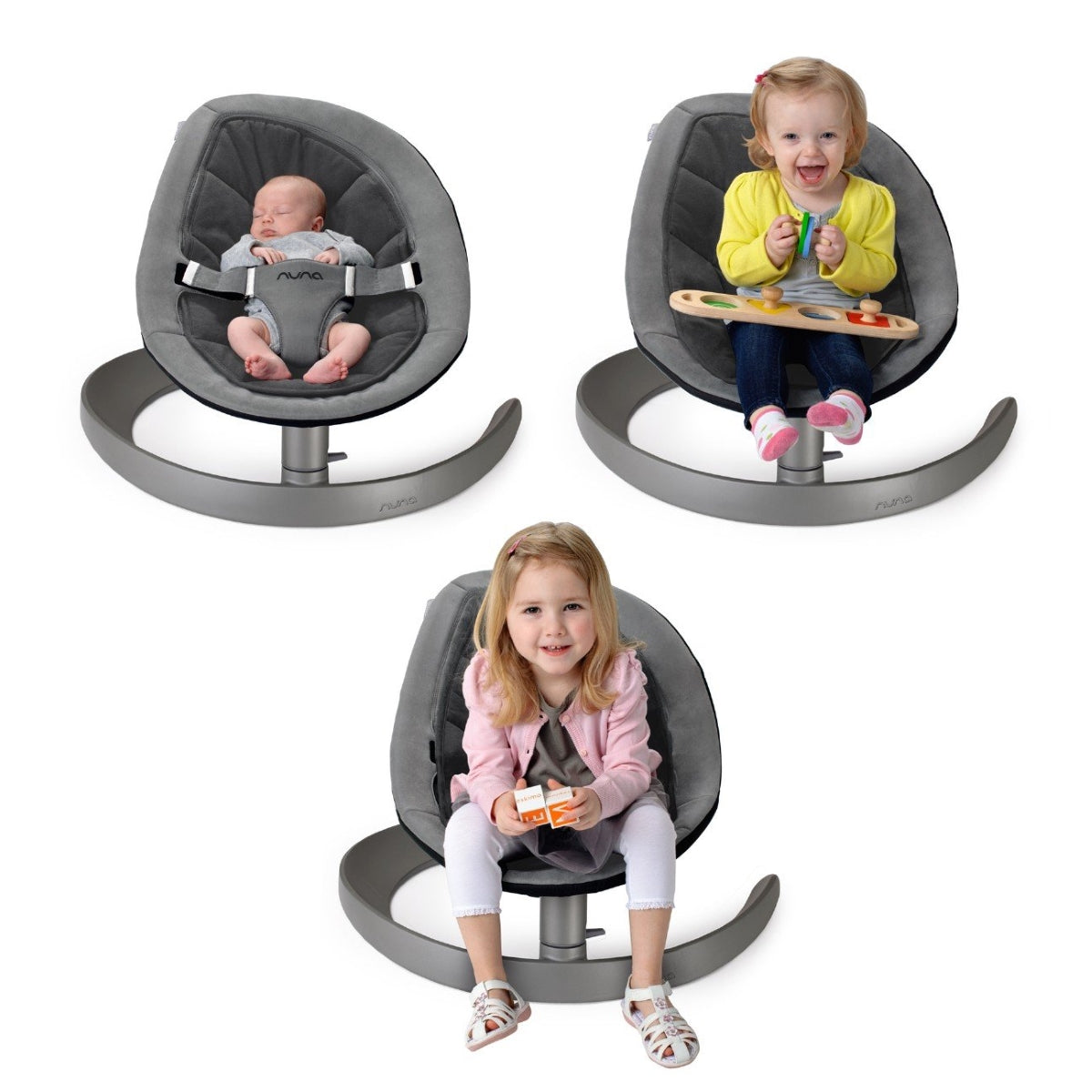 Tumbona mecedora Nuna Leaf Curv