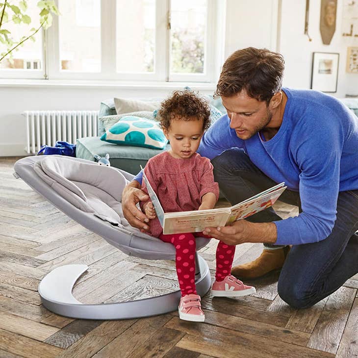 Tumbona mecedora Nuna Leaf Curv