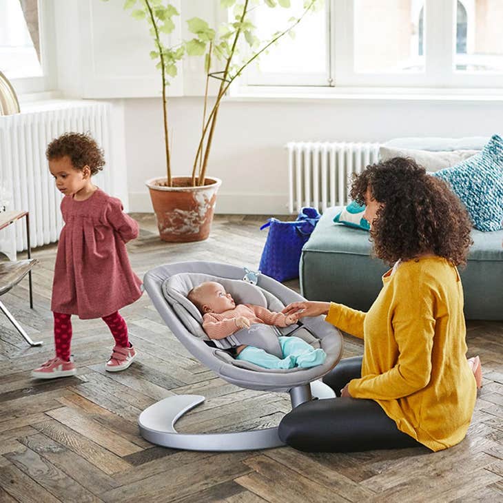 Tumbona mecedora Nuna Leaf Curv