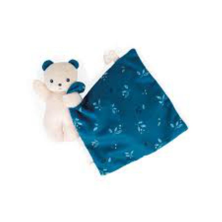 Kaloo Doudou Urso Night em algodão orgânico