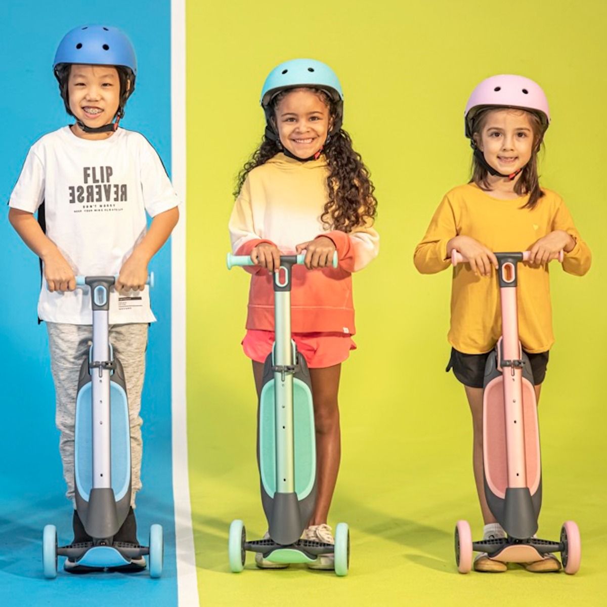Yvolution Trotinete de 3 rodas Nua * por encomenda