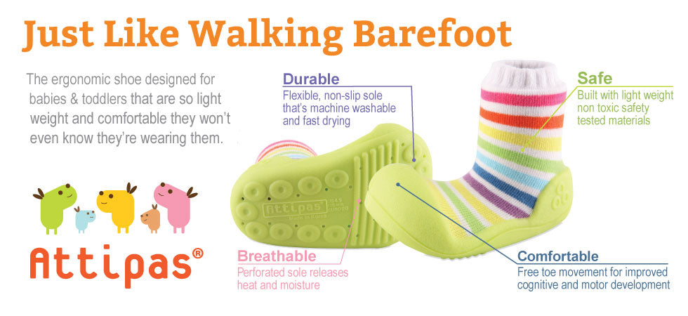 Attipas barefoot walking