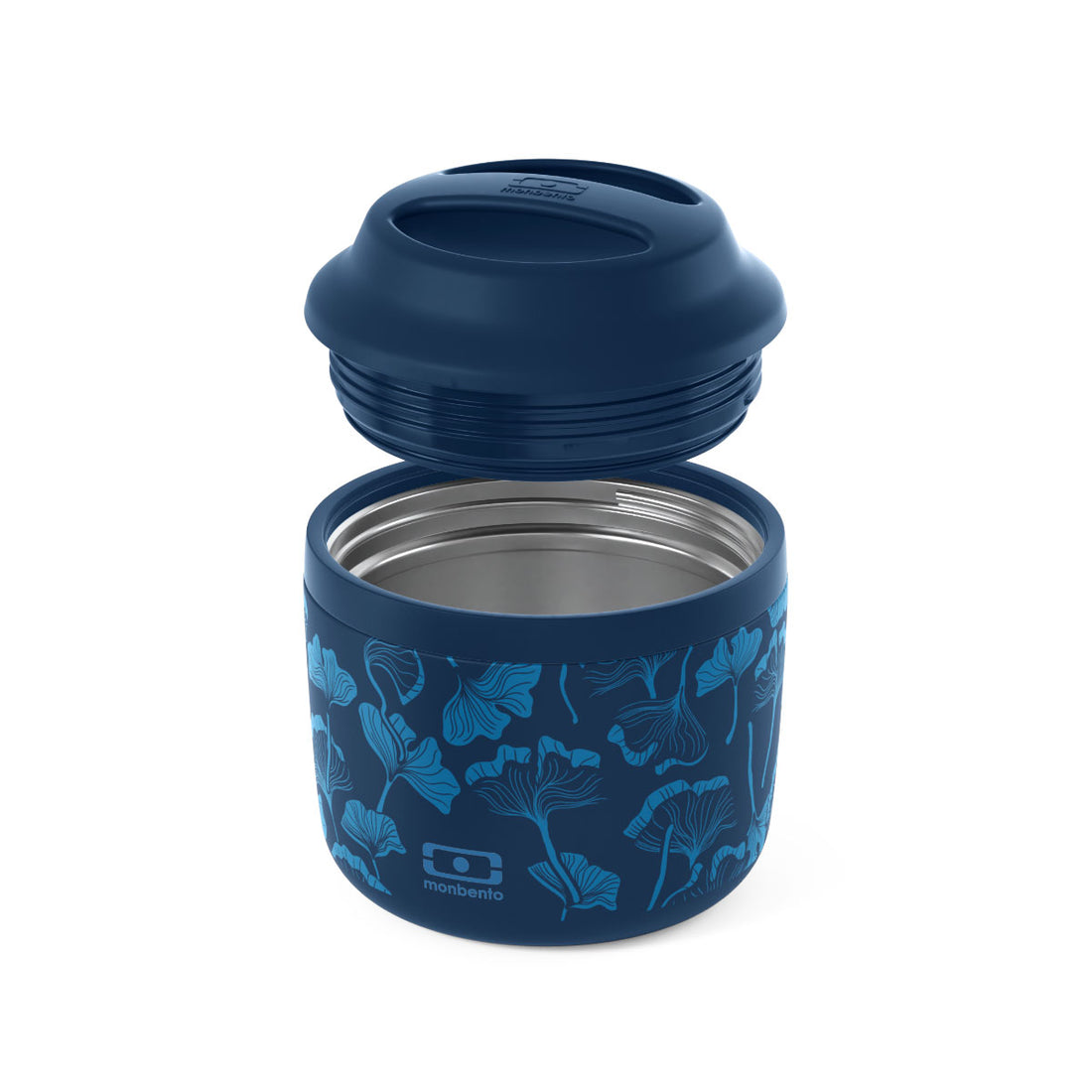 Monbento Solid Thermos 550ml Blue Ginko