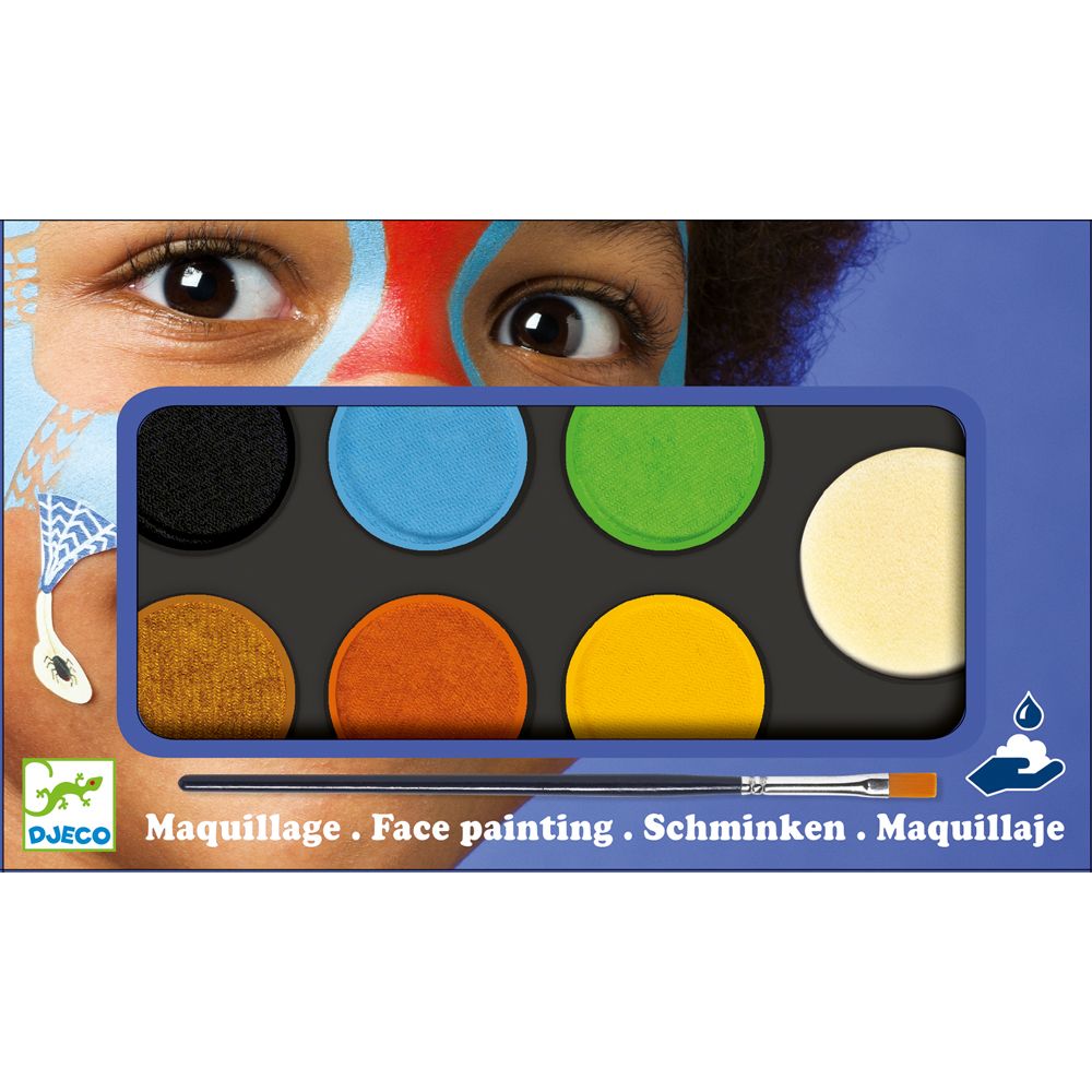 Djeco Sombras pintura facial Nature