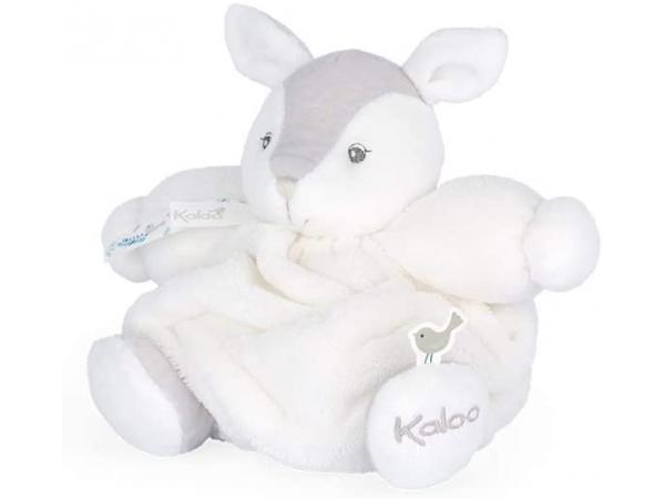 Peluche KALOO Plume Ciervo pequeño marfil