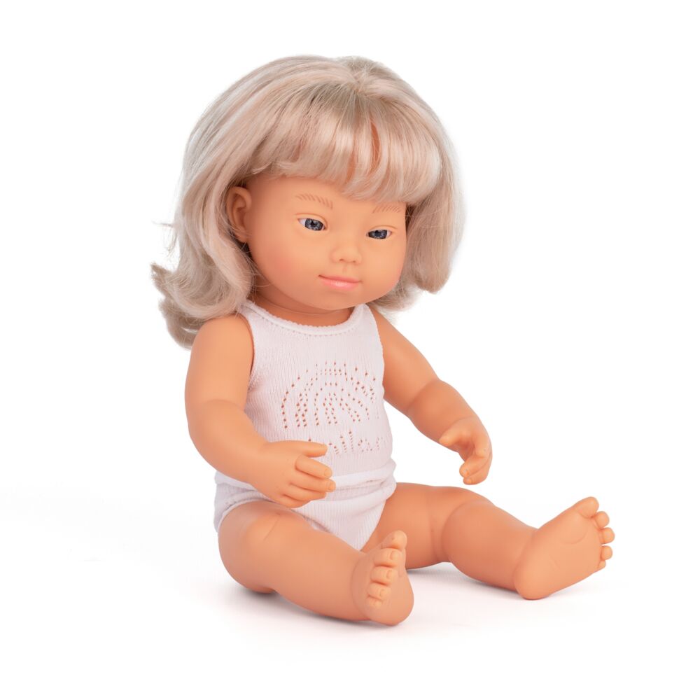Miniland Boneco/a bebé Caucasiano/a 38cm