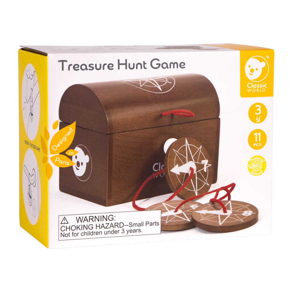 Juego clásico de búsqueda del tesoro mundial 