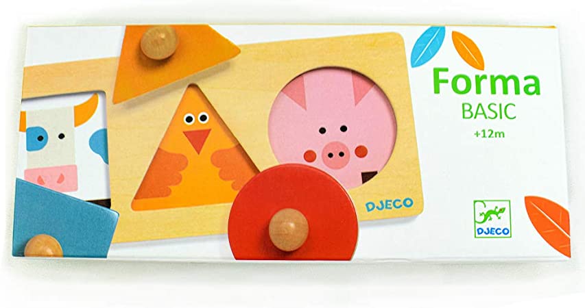 Djeco puzzle de formas geométricas FormaBasic