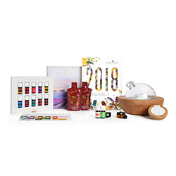 Kit Inicial Young Living Aria + 12 óleos essenciais