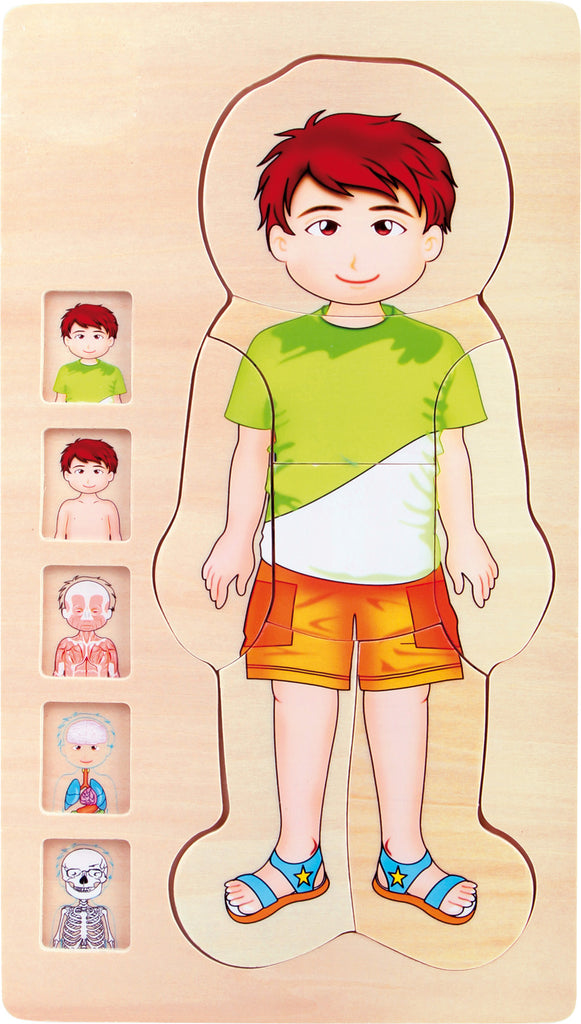 Puzzle Encaixes Corpo Humano