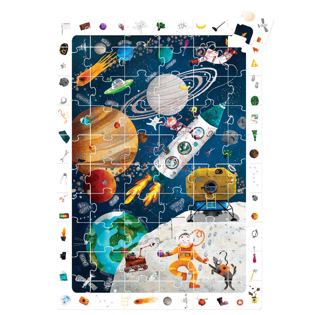 Banana Panda Giant Observation Puzzle SPACE 60 pieces