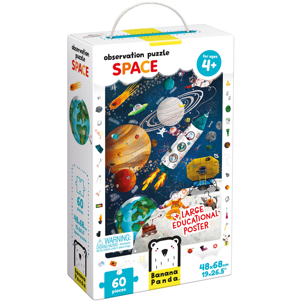 Banana Panda Puzzle de Observação Gigante ESPAÇO 60 peças