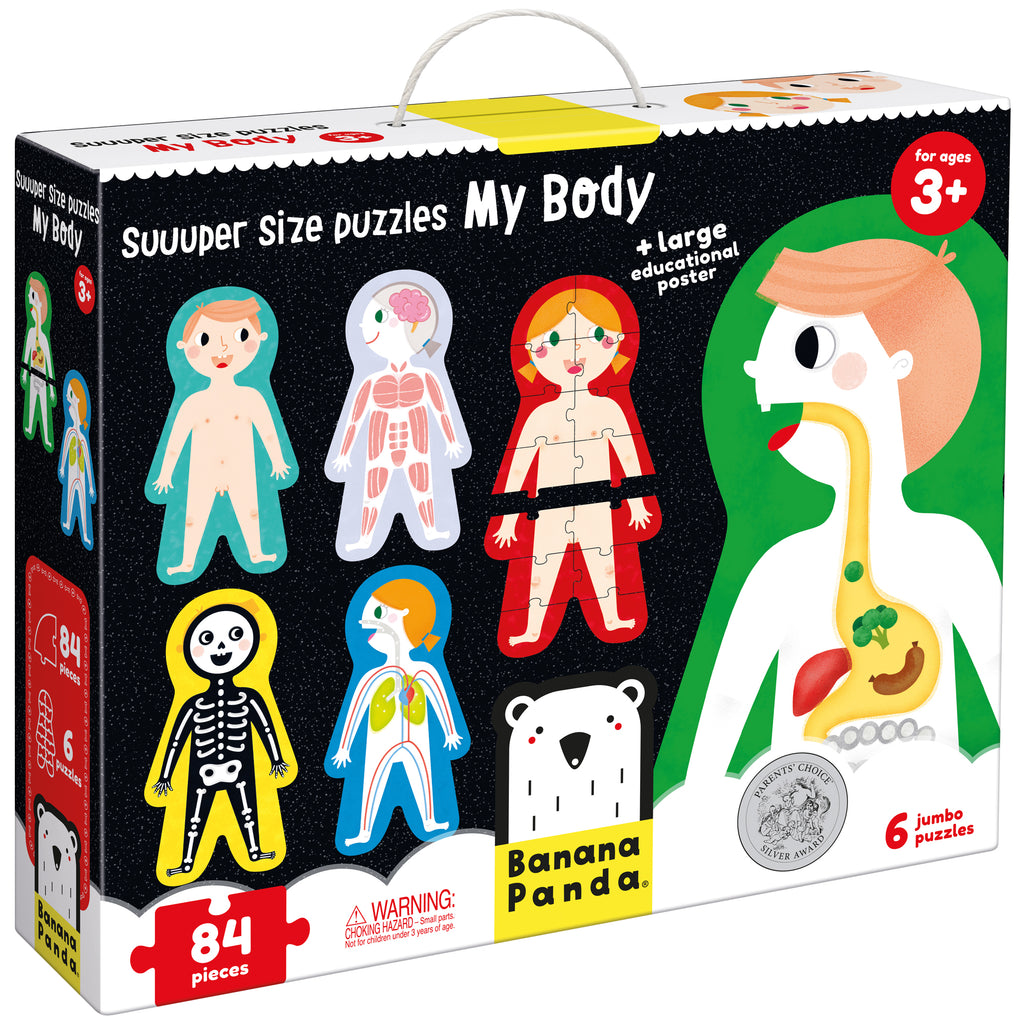 Giant Banana Panda Puzzle The Human Body